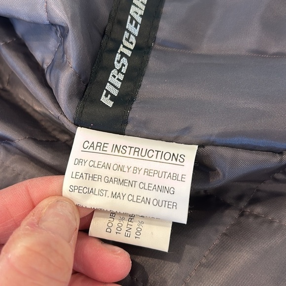 First Gear Women’s Motorcycle Riding Jacket Baby Pink White Pinstriped Mob Wife - Picture 11 of 16